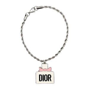 Repurposed Dior Pendant Bracelet